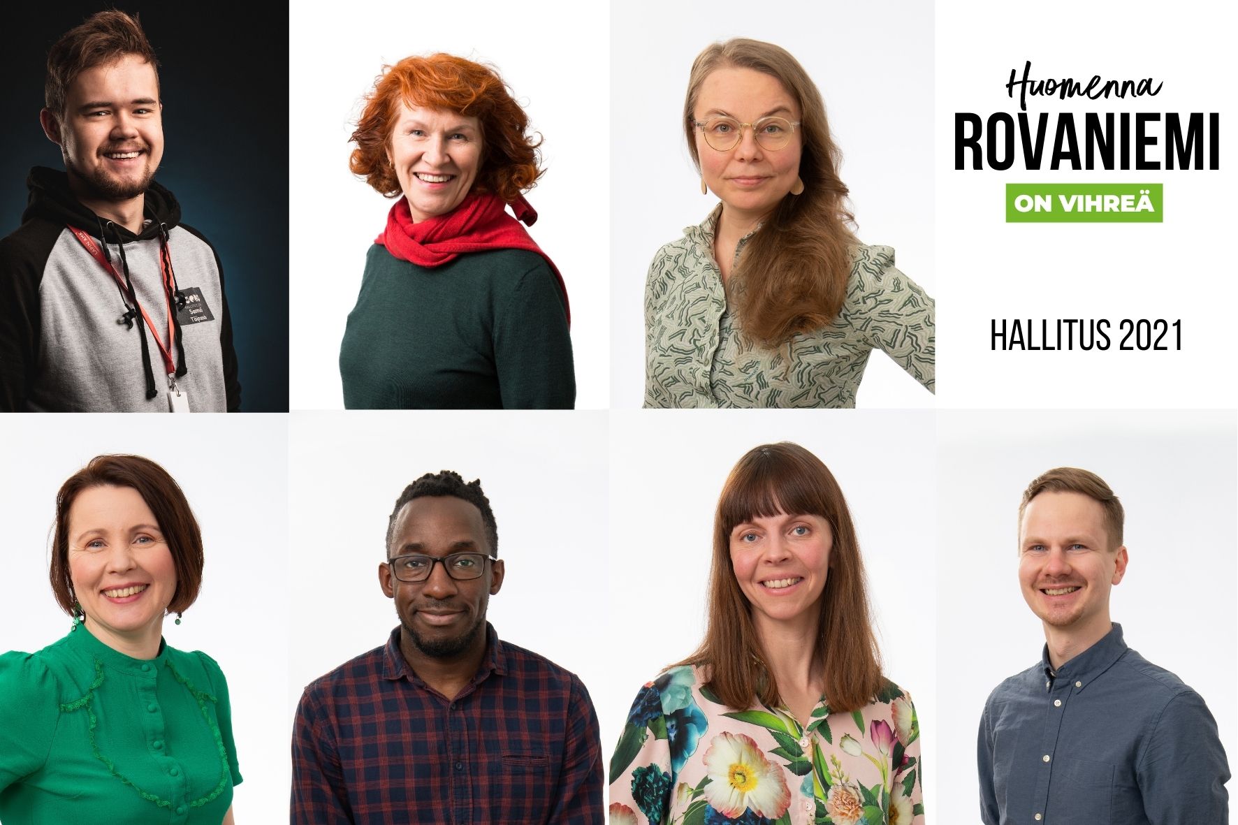 Rovaniemen Vihreiden hallitus vuonna 2021