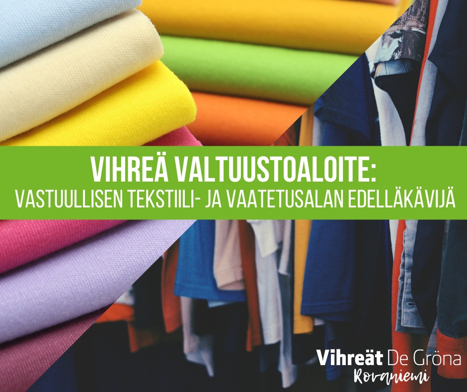 Rovaniemestä vastuullisen tekstiili- ja vaatetusalan edelläkävijä
