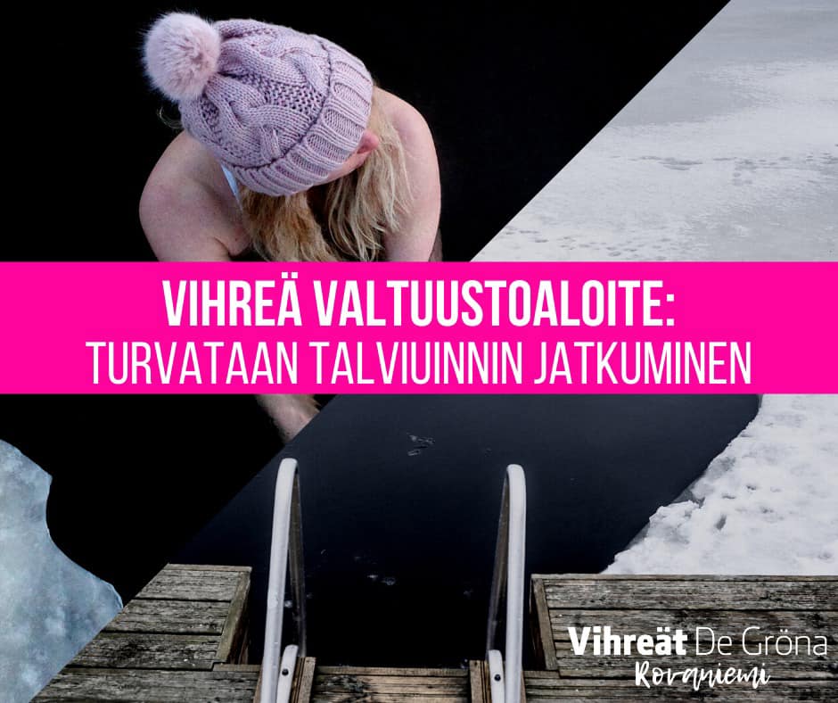 Talviuinnin järjestäminen Rovaniemellä