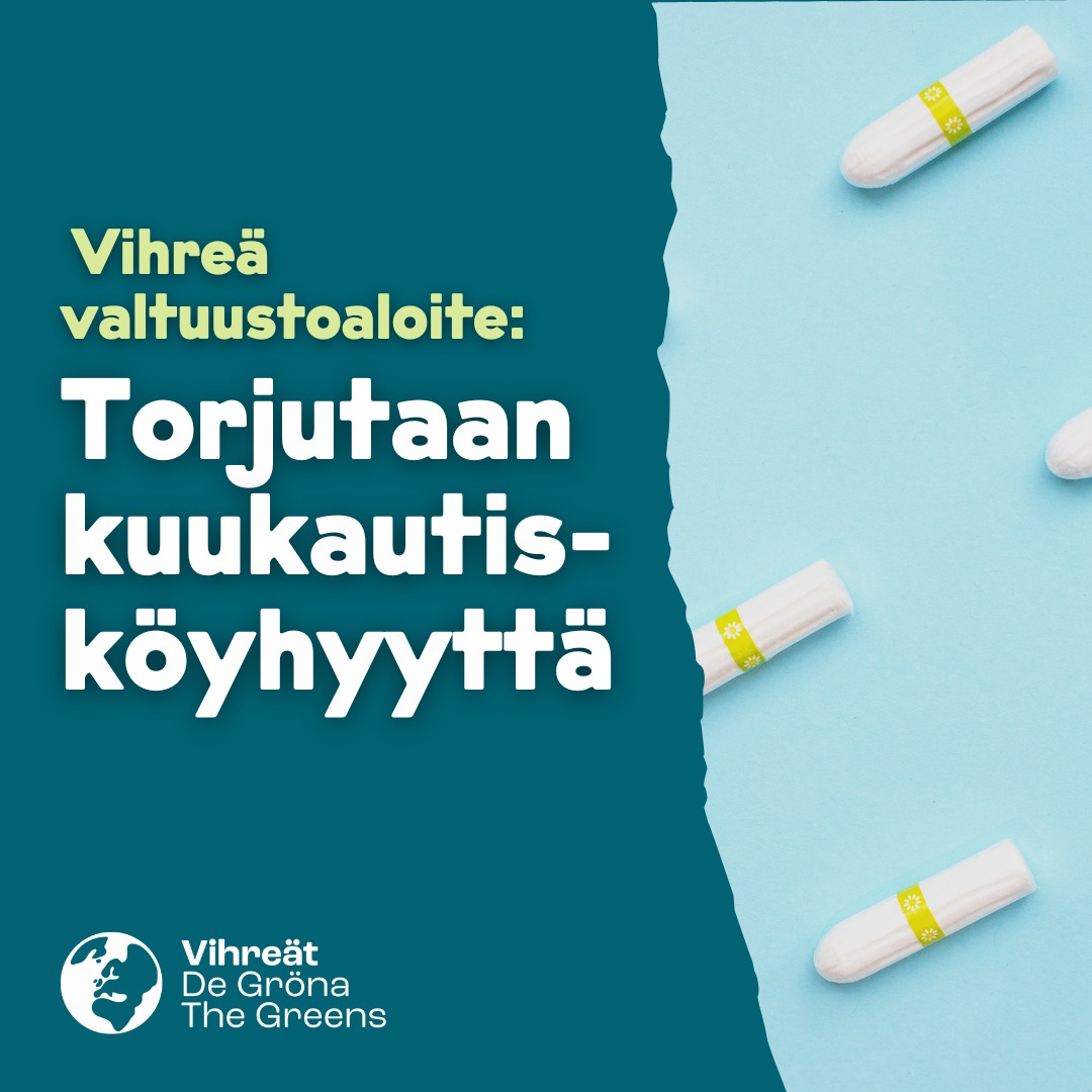 Maksuttomien kuukautisvälineiden tarjoaminen nuorille ja vähävaraisille